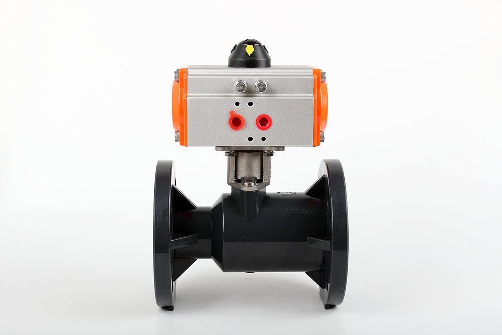 南谯气动法兰一体球阀