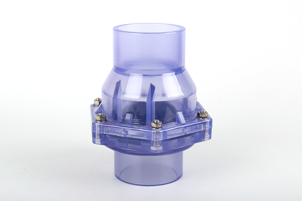 南谯透明翻板式止回阀